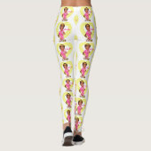 ik hou van je donald trump leggings (Achterkant)