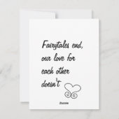 Ik hou van je E-mail Smartphone Romantische Valent Feestdagenkaart (Achterkant)