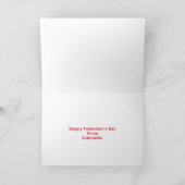 Ik hou van je een bunchie punny Valentijn Kaart (Binnen)