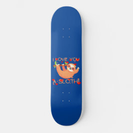 Ik hou van je een grappige Valentijnsdag. Persoonlijk Skateboard