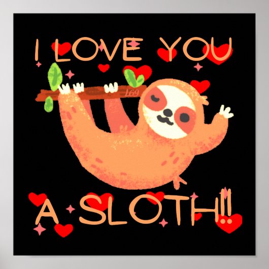 Ik hou van je een grappige Valentijnsdag. Poster (Voorkant)