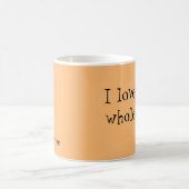 Ik hou van je een hele Latte Coffee Mok (Center)