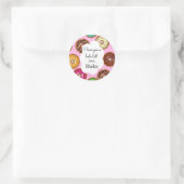 Ik hou van je een Hole Lot Valentijnsdag Sticker (Tas)