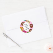 Ik hou van je een Hole Lot Valentijnsdag Sticker (Envelop)