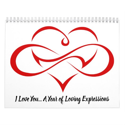 Ik hou van je... Een jaar van het houden van uitdr Kalender (Hoes)