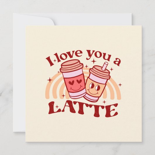 Ik hou van je een latte (Voorkant)