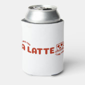 Ik hou van je een latte blikjeskoeler (Blikje Achterkant)