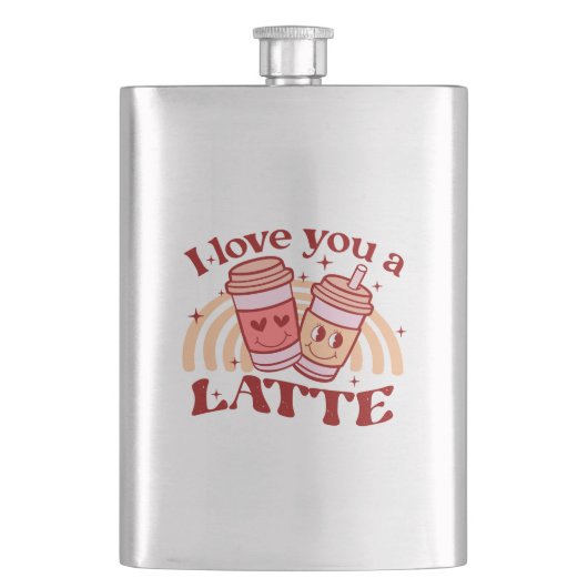 Ik hou van je, een latte flacon (Voorkant)