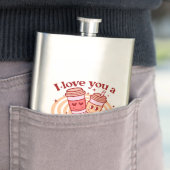 Ik hou van je, een latte flacon (Voorbeeld)