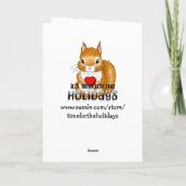 Ik hou van je een latte | Grappige romantische kof Kaart (Achterkant)