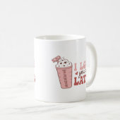 Ik hou van je, een latte koffiemok (Voorkant rechts)
