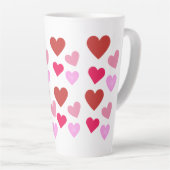 Ik hou van je, een latte latte mok (Rechterhoek)