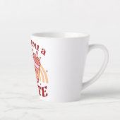 Ik hou van je, een latte mok (Rechts)