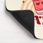 Ik hou van je, een latte muismat (Hoek)