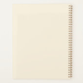 Ik hou van je, een latte planner (Achterkant)