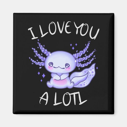 Ik hou van je, een lol Axolotl in de liefde voor F Magneet (Voorkant)