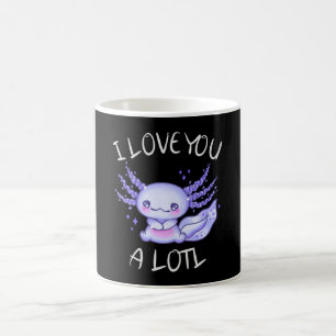 Ik hou van je, een lol-Axolotl in liefde Koffiemok