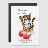 Ik hou van je een ocelot (Voorkant / Achterkant)