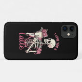 Ik hou van je een valentijnsdag skelet Case-Mate iPhone case (Achterkant (horizontaal))