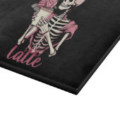 Ik hou van je een Valentijnsdag skelet Snijplank (Hoek)