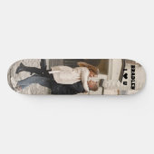 Ik hou van je eigen foto-aangepaste naam toevoegen persoonlijk skateboard (Horizontaal)