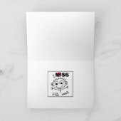 "Ik hou van je" EN "IK MIST JE" Kaart (Binnen)