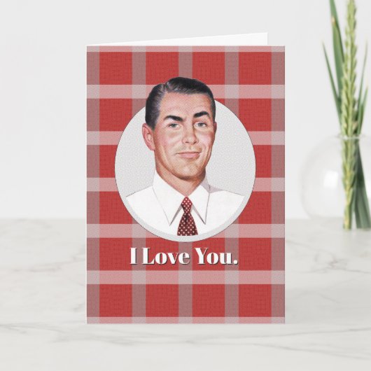 Ik hou van je. En niet alleen omdat het moet Kaart (Voorkant)