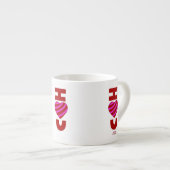 Ik hou van je Espresso Mok (Voorkant rechts)