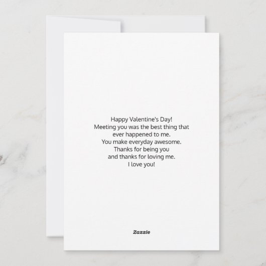 Ik hou van je Fancy Golden  hart Feestdagenkaart (Achterkant)