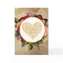 Ik hou van je Fancy Golden  Heart Valentijns