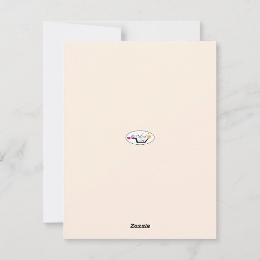 Ik hou van je feestdagenkaart (Achterkant)