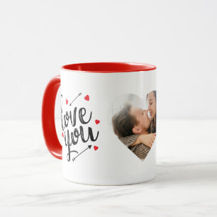 Ik hou van je Fijne Valentijnsdag Modern Mok