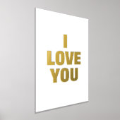 Ik hou van je folie afdrukken (Laagn)