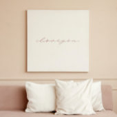 Ik hou van je | folie roze roze voorzijde | Minima Poster