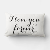 Ik hou van je Forever Pillow Kussen (Voorkant)