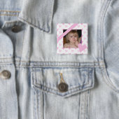 Ik hou van je foto-Button Vierkante Button 5,1 Cm (In situ)