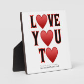 Ik hou van je fotoplaat (Voorkant)