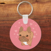 Ik hou van je franchie sleutelhanger (Voorkant)