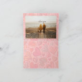 IK HOU VAN JE FUNKY-HART PATROON ONTWERP KAART (Binnen)