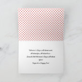 Ik hou van je! Funny Puppy Valentijnsdag Feestdagen Kaart (Binnen)