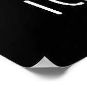 Ik hou van je Funny Spice Garlic Pun Dark BG Poster (Hoek)