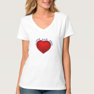 Ik hou van je gasten t-shirt