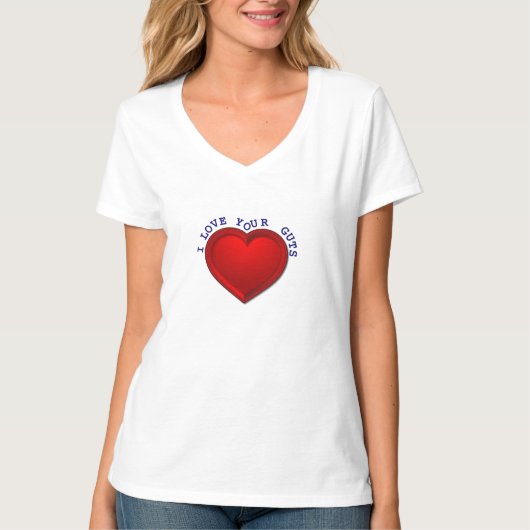 Ik hou van je gasten t-shirt (Voorkant)