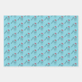 Ik hou van je - Gebarentaal - Doof Bewustzijn Inpakpapier Vel (Voorkant 3)