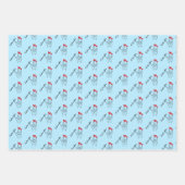 Ik hou van je - Gebarentaal - Doof Bewustzijn Inpakpapier Vel (Voorkant 3)