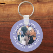 Ik hou van je Gepersonaliseerd Sleutelhanger (Voorkant)