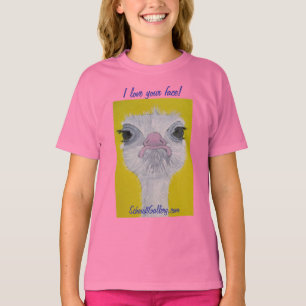Ik hou van je gezicht! t-shirt