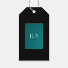 "Ik hou van je" Gift Label Cadeaulabel