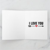 IK HOU VAN JE GIGANTISCH WENSKAART KAART (Binnen)