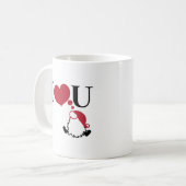 Ik hou van je Gnome Koffiemok (Voorkant links)